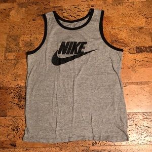 Nike Gray Men’s Tank Top, Medium